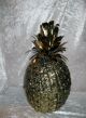 60er 60` S Ananas Cocktail Eiskühler Eiswürfel Behälter Pineapple Ice Bucket 1960-1969 Bild 7