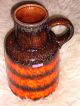 Top 408 - 40 Pottery Keramik Bodenvase Fat Lava Vase Germany Scheurich H = 40 Cm 1970-1979 Bild 3