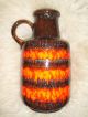 Top 408 - 40 Pottery Keramik Bodenvase Fat Lava Vase Germany Scheurich H = 40 Cm 1970-1979 Bild 6