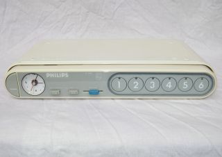 70er - Jahre Philips D 3696 Radio Uhr Wecker Radiowecker Aus Sammlung Bild
