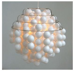 White Wonderlamp By Verner Panton - Luber - Ceiling Lamp Bild