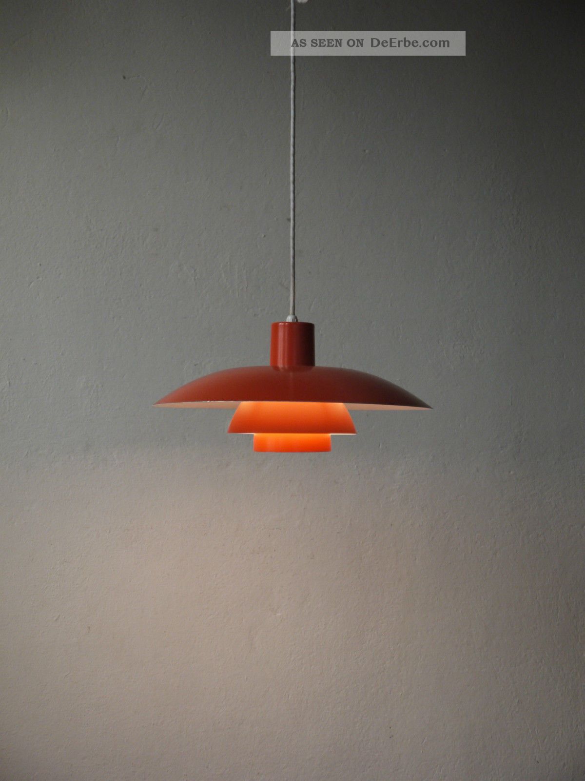 Louis Poulsen Ph 4/3 Danish Modern Design Lamp DÄnemark 70er Eames Jacobsen Era 1960-1969 Bild