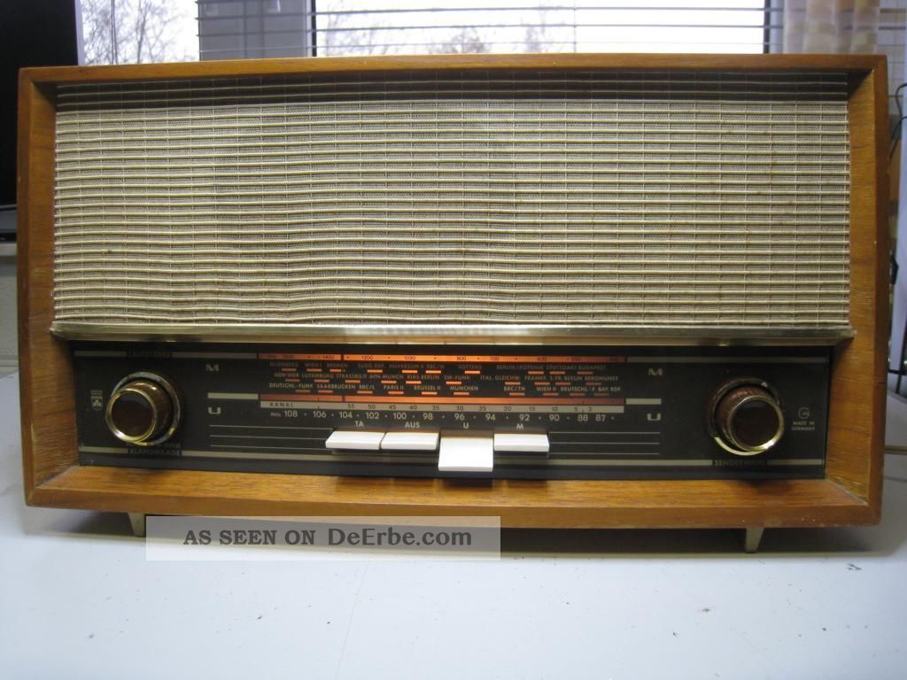Grundig Radio,  Röhrenradio Musikgerät 98k Von 1964 1950-1959 Bild