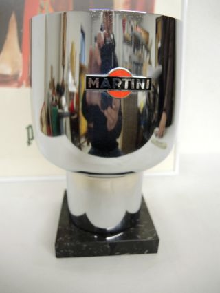 Martini Flaschenkühler Bauhaus Metall Marmor. Bild