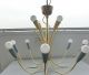 Lampe Lamp Mid Century Vintage Deckenlampe 50er 50s 60er 60s Rockabilly Stilnovo 1950-1959 Bild 1