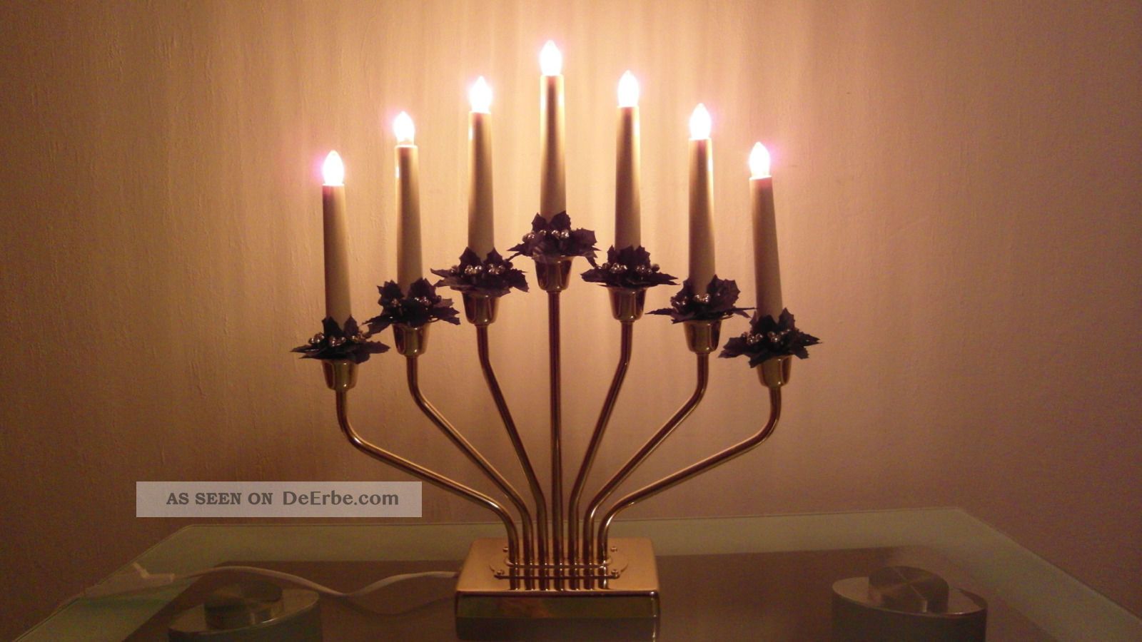 Kerzenleuchter, Elektrisch, Julius Bj Carlsson, Sweden, Tischlampe, Beleuchten, Stände
