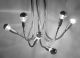 Riesige Sputnik Medusa Leuchte 6 - Flammig 70er Stil Skulptur Catellani & Smith 1970-1979 Bild 8