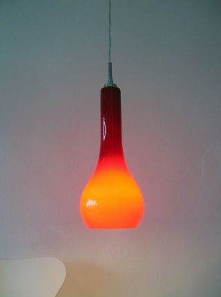 Große Drop Opalglas Pendelleuchte Designleuchte Lampe Peill & Putzler Bild