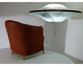 Exclusive Ufo Loft - Lobby Fiberglas Lampe Xxl Panton Design Leuchte Art Deco Bild