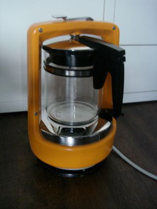 Krups Kaffeemaschine Typ 265 Druckbrühsystem Panton - Ära Vintage Orange 70er Kult Bild