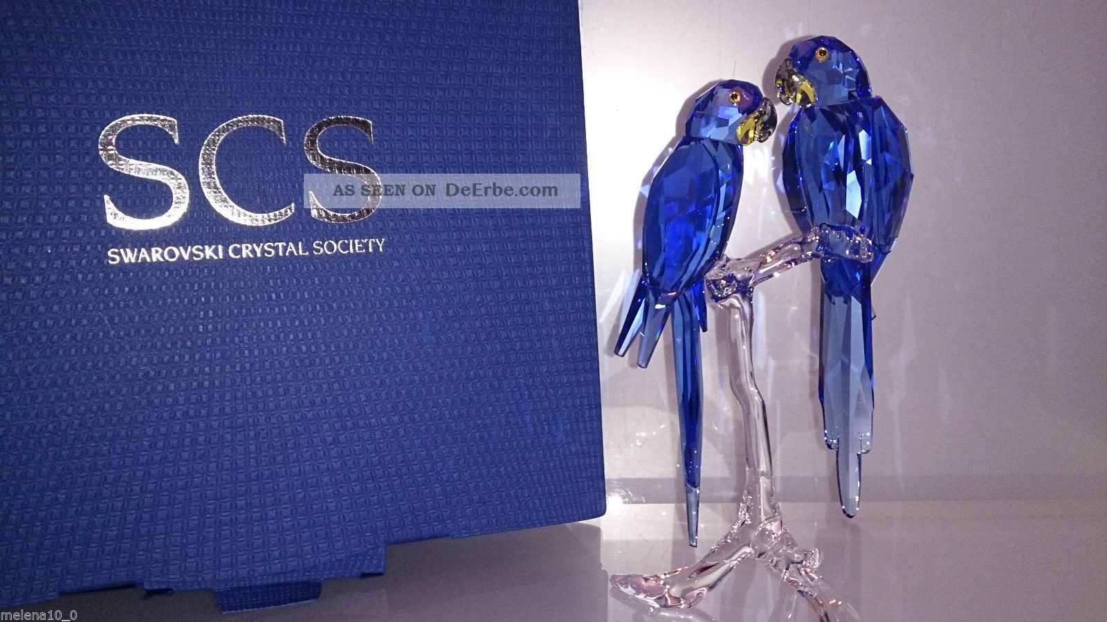 Swarovski Scs 2014 Hyacinth Aras Macaws 5004730 Glas & Kristall Bild