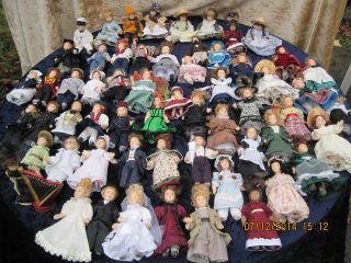 Weihnachtswunsch FÜr Puppenliebhaber 60 Wunderschön Bekleidete Porzellankopfp Bild