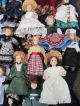 Weihnachtswunsch FÜr Puppenliebhaber 60 Wunderschön Bekleidete Porzellankopfp Puppen & Zubehör Bild 3