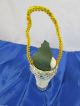 Obstkorb Deko Puppenstube Puppenhaus Um 1930/50 Baumbehang Christmas Deco Original, gefertigt vor 1970 Bild 1