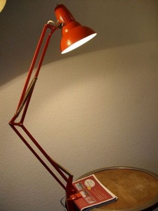 Schreibtischlampe Leuchte Gelenklampe Scherenlampe 70er Lamp Industrie Design Bild