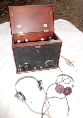 Ducretet - Röhrenradio - Um 1925 - Sehr Gepflegter. Bild