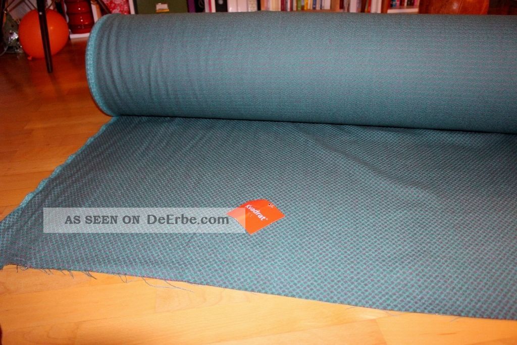 Riesige 61 Meter Dänischer Kvadrat Stoff Polsterstoff Für Designer Lounge Möbel 1950-1959 Bild