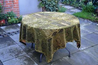 Große Alte Tischdecke - Tafelkleed - Jugendstil - Sehr Schön Bild