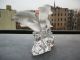 Skulptur Satiniert 3 Delfin Aus Kristall Glas Nachtmann Etikett Signiert Kristall Bild 2