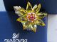 Swarovski Blume Mit Top.  H - 6cm. ,  B - 6cm. ,  T - 4cm 100 Glas & Kristall Bild 3