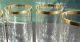 Stilvolle 6 Longdrinkgläser/wassergläser Mit Goldrand 0,  2l Vintage 70er Jahre Glas & Kristall Bild 4