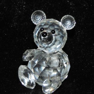 Swarovski Kristall Glas Figur Bär Teddy Crystal 55mm Bild