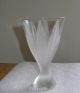 Lalique France Fuß Kunst Glas Vase 