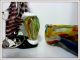 4 Murano Figuren,  Pracht Farbenspiel,  Großer Clown 34 U.  23 Cm 2x Aschenbecher Glas & Kristall Bild 7