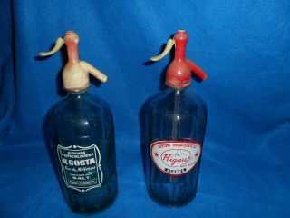 Soda Sifon Seltzer Wasserflasche Dachbodenfund Rarität Nachlass Oma Sammlung Bild