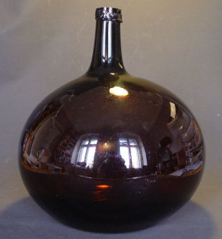 Alte Flasche Bouteille Bonbonne Weinballon Waldglas Bottle Demijohn Bild