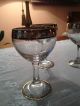 6 Murano Medici Portwein Gläser Dessertwein Glas Echt - Gold Rand 1960 Glas & Kristall Bild 5