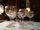 6 Murano Medici Portwein Gläser Dessertwein Glas Echt - Gold Rand 1960 Glas & Kristall Bild 7