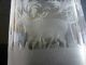 Sehr Schöne Kleine Antike Vase Aus Glas Mit Jagd Wald Motiv Relief Jagd & Fischen Bild 5
