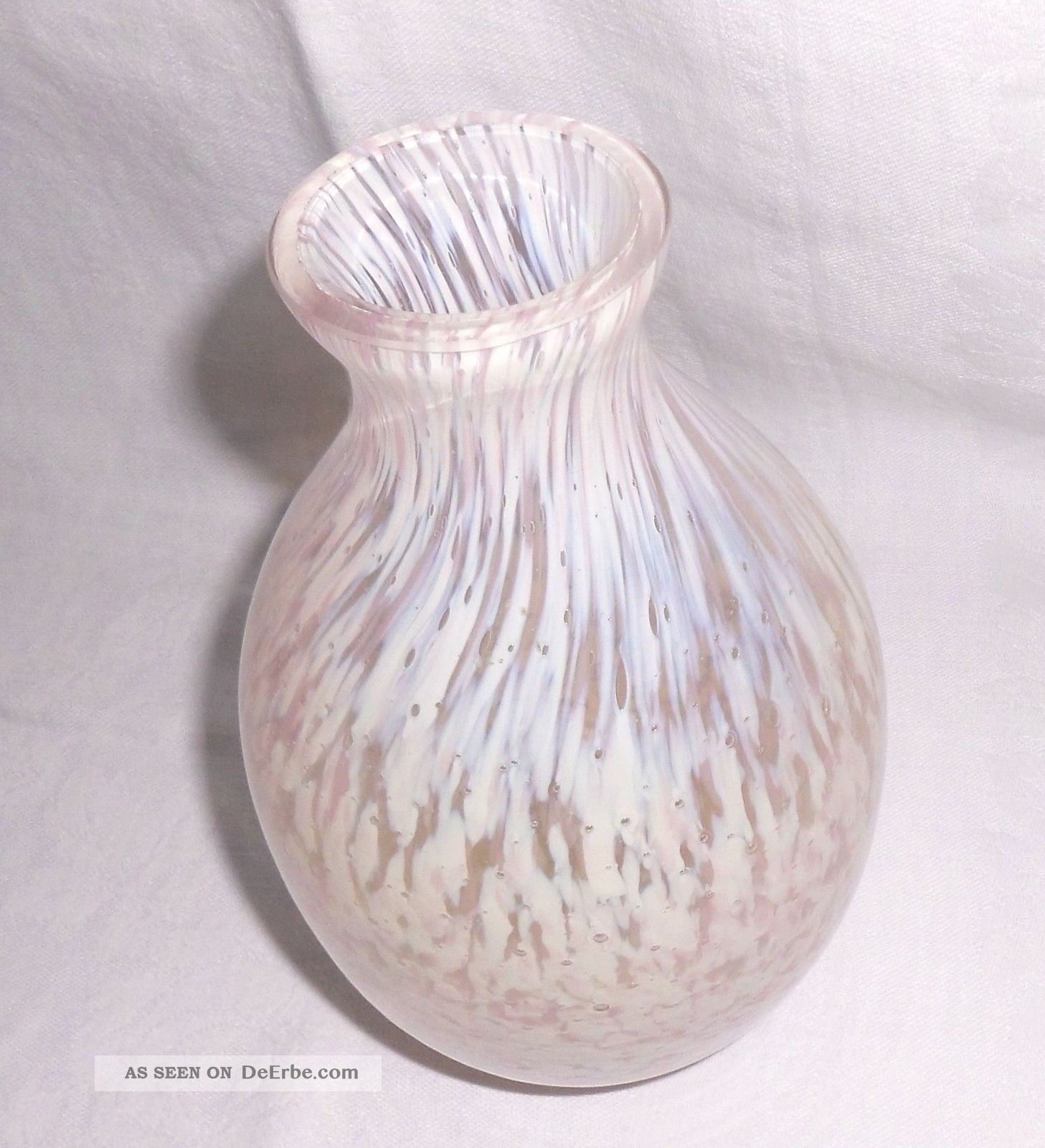 Blumen Vase Schwere Glasvase,  Wunderschön Dekorglas Bild