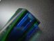 Schwere Glas Blockvase Murano? 5 Eckig (siehe Bild) 3 Farbig Glas & Kristall Bild 2