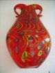 Große Glas Vase Muranoglas Murinnen.  Millefiorie.  3kg. Glas & Kristall Bild 4