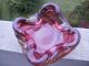 Glas Ascher Aschenbecher Murano Rosa Pink Kristall Bild 1