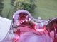 Glas Ascher Aschenbecher Murano Rosa Pink Kristall Bild 5