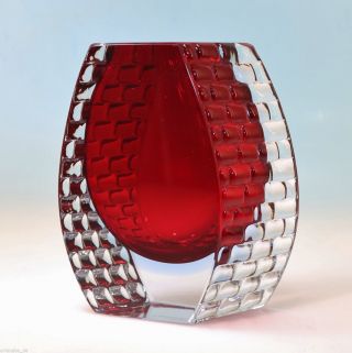 Murano Block - Scheiben Vase Mandruzzato Bild
