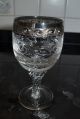 6 Weingläser Medici Gläser Murano Platinrand Silber Seperate Likörgläser/schale Glas & Kristall Bild 1