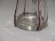 Krüglein 1/4l,  Wohl Schliersee,  Rote Glasfäden,  Um 1900 Glas & Kristall Bild 2