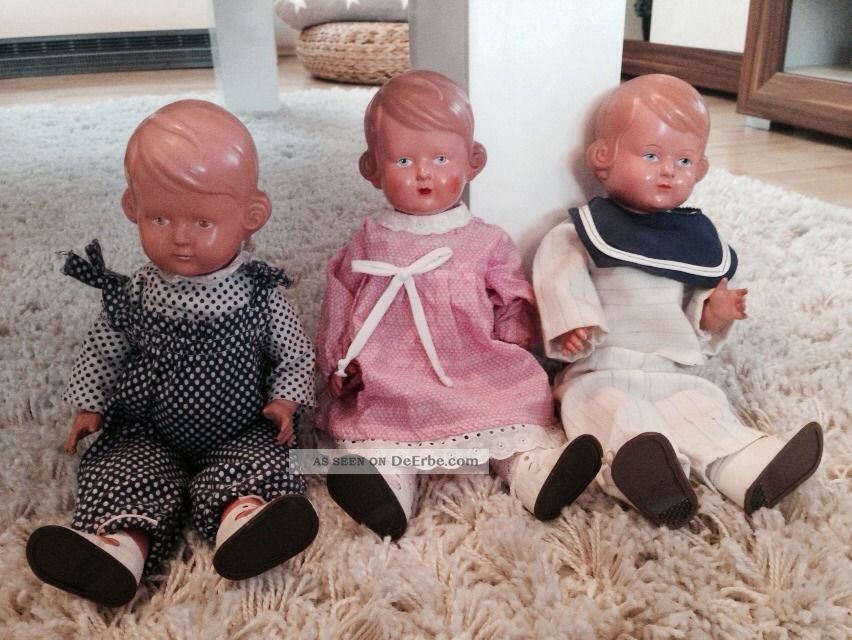 Schildkröt Sammler - Puppen / Trio Nostalgieware, nach 1970 Bild