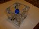 Daum France Kristall Kunst Objekt - 70ger Modernistic - Cube Signiert Top - 1.  6kg Sammlerglas Bild 5