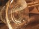 4 Fussbecher Facetten Kelchglas Weinglas Biedermeier Antik Schwere Ausführung Glas & Kristall Bild 2