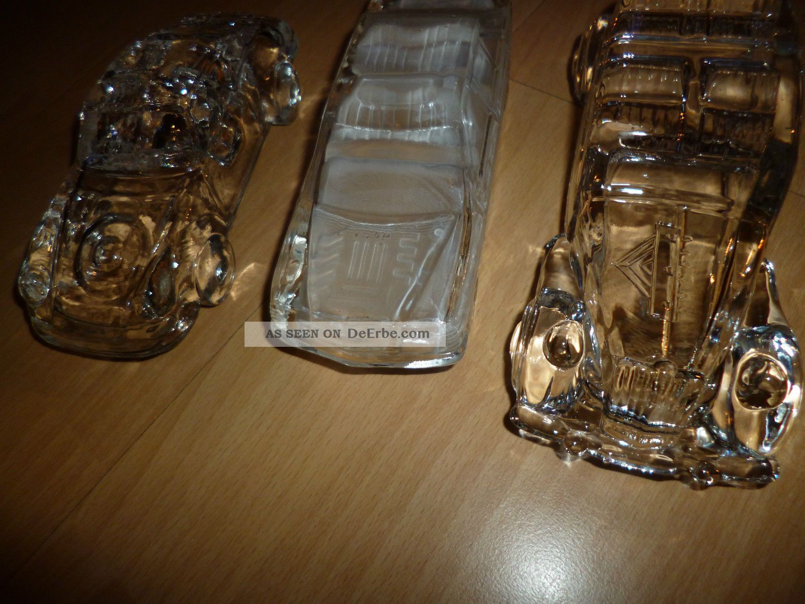 Mercedes - Porsche - Oldtimer - Glas Dekoration Dekorglas Bild