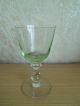 5 Weingläser Jugendstil Grüne Kuppa Süßweingläser Glas & Kristall Bild 1