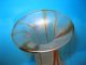 Große Jugendstil Glas Vase Keulenform Abriss Unsigniert Gallé ? Loetz ? 31 Cm Dekorglas Bild 5