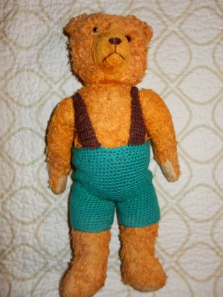 Schöner Alter Teddybär - Wahrscheinlich Buckelbär/bespielter Zustand/40cm Bild