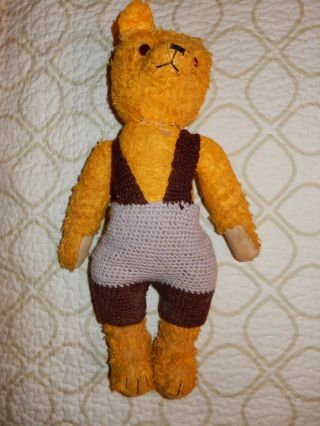 Schöner Alter Teddybär - Brummbär/bespielter Zustand/40cm Bild