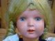 Alte Schildkröt Puppe 40cm Mit Haaren Und Glasaugen Schildkröt Bild 2